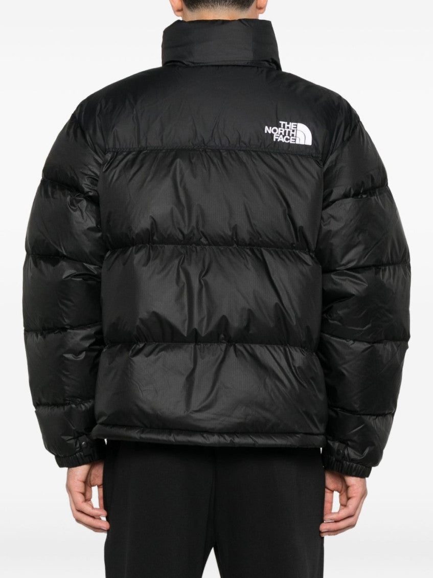 Black Retro Puffer Jacket 3