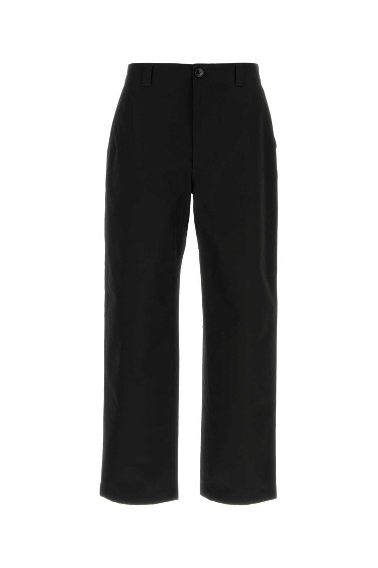 Black Cotton Trousers 1