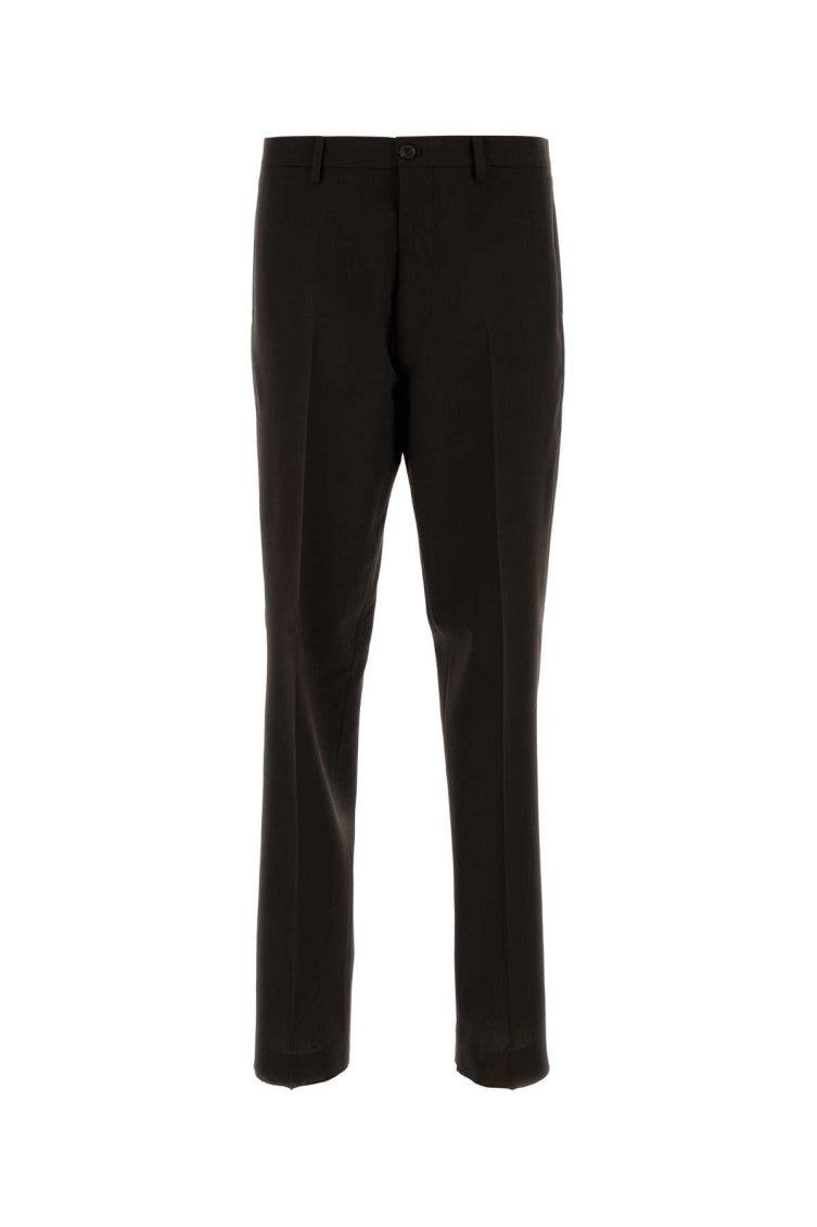 Dark Brown Wool Pant 1