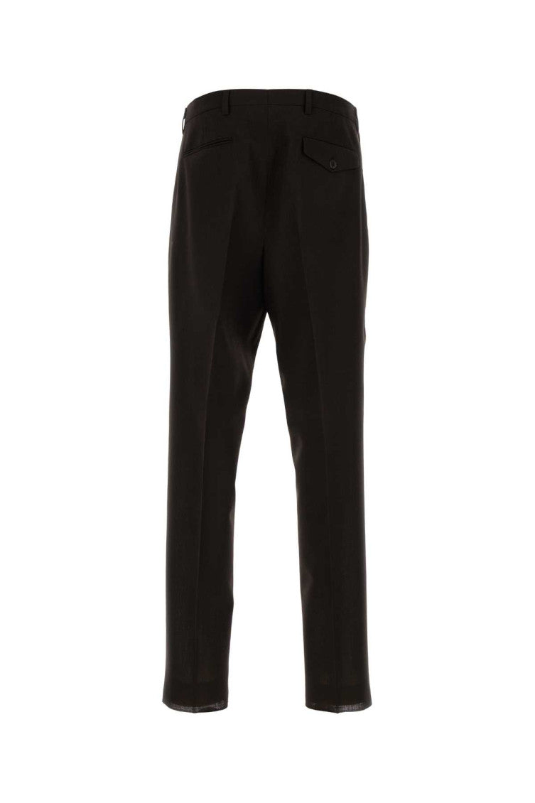 Dark Brown Wool Pant 2