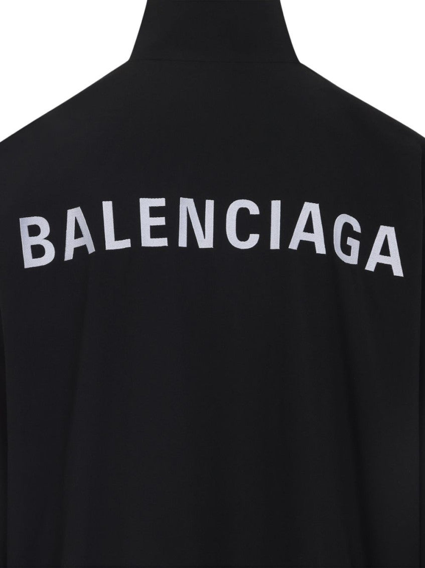 Black Track Jacket With Logo 3