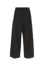 Black Embroidered Logo Trouser 1
