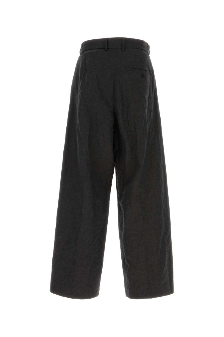 Black Embroidered Logo Trouser 2