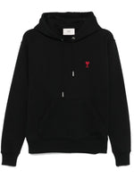 Black Long Sleeves Logo Hoodie 1