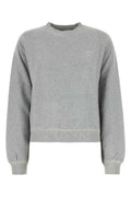 Grey Crewneck Logo Sweatshirt 1