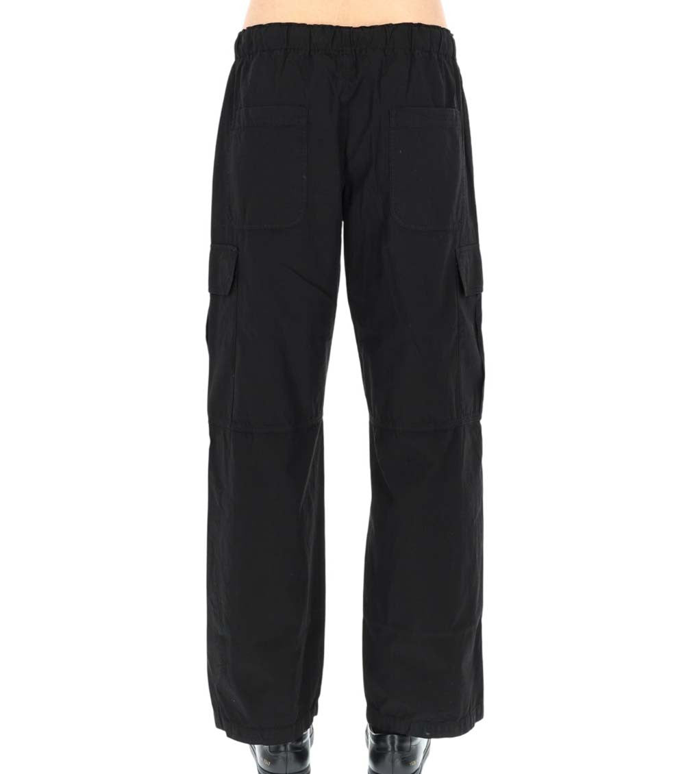 Black Relaxed Cargo Trousers 2