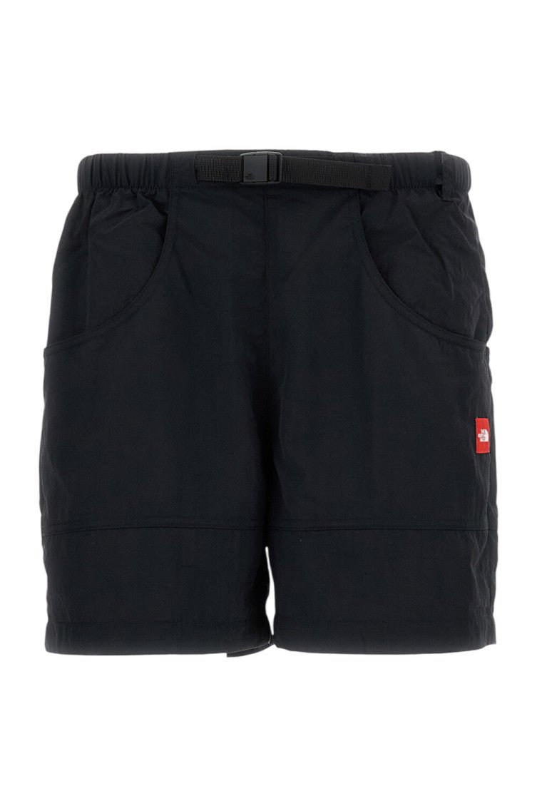 Black Regular Logo Shorts 1