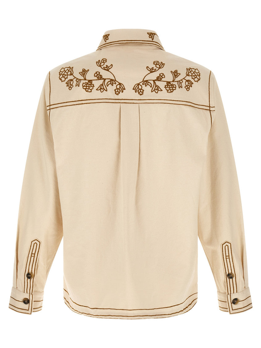 Light Beige Shirt Jacket 2