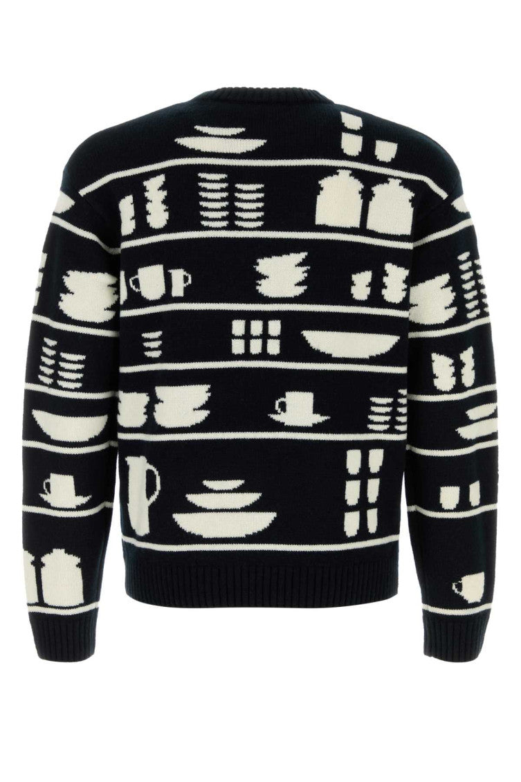 Black Crew Neck Sweater 2