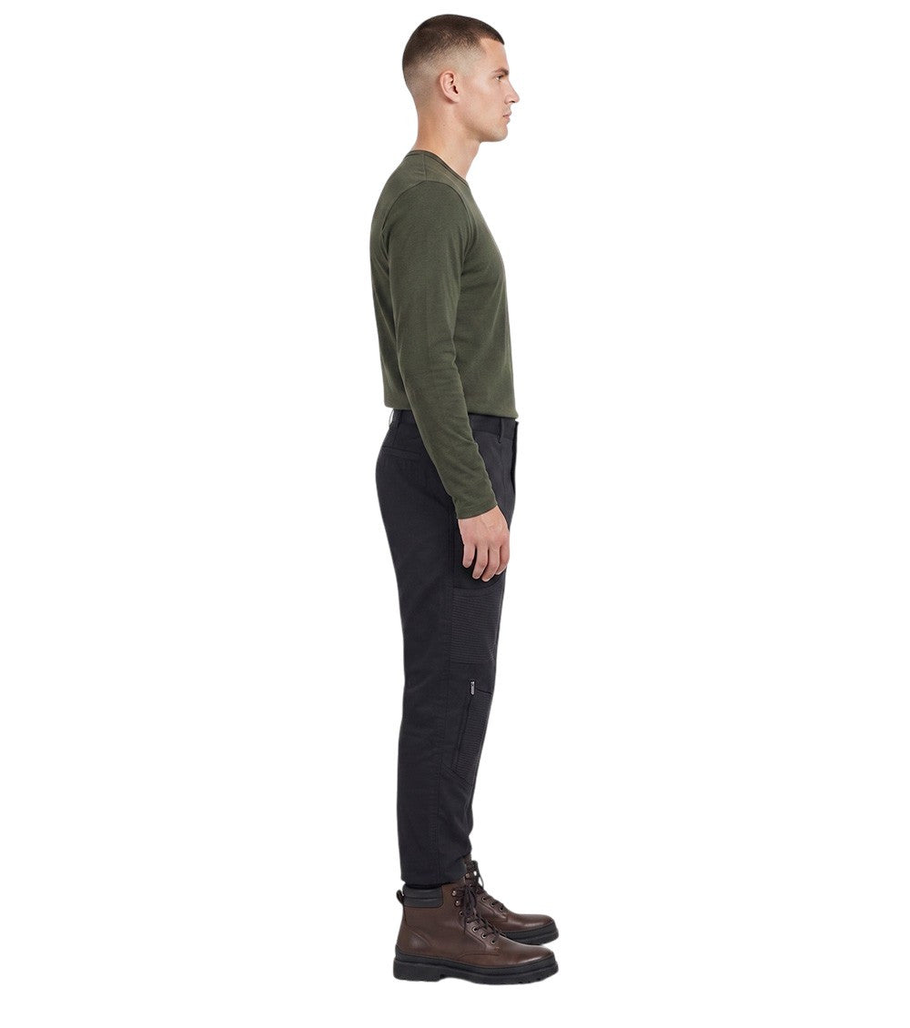 Black Slim Cargo Pants 3