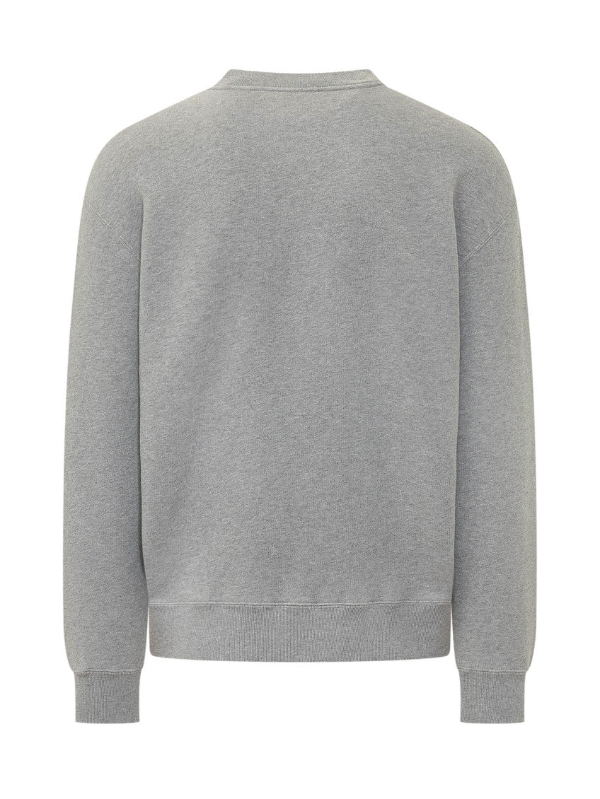 Grey Crew Neck Sweatshirt 2