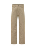 Beige Mid Rise Jeans 1