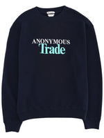 Navy Blue Graphic Sweatshirt 1