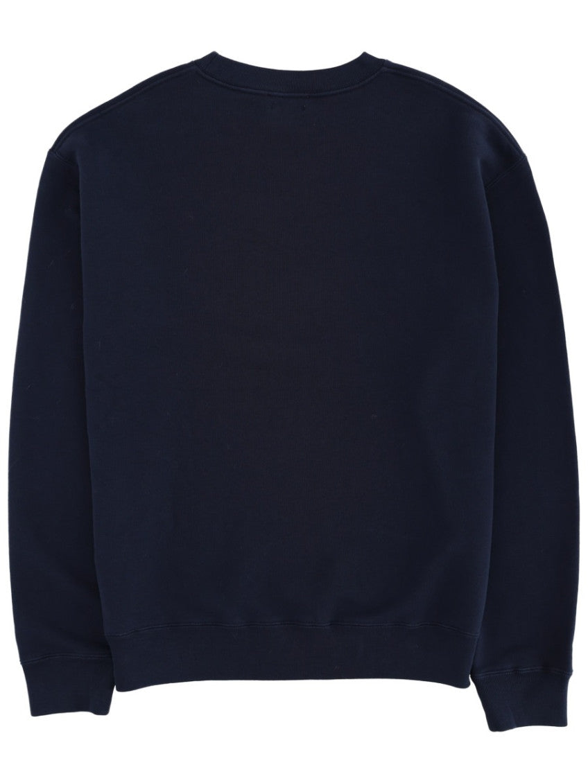 Navy Blue Graphic Sweatshirt 5