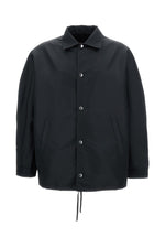 Black Shirt Collar Jacket 1