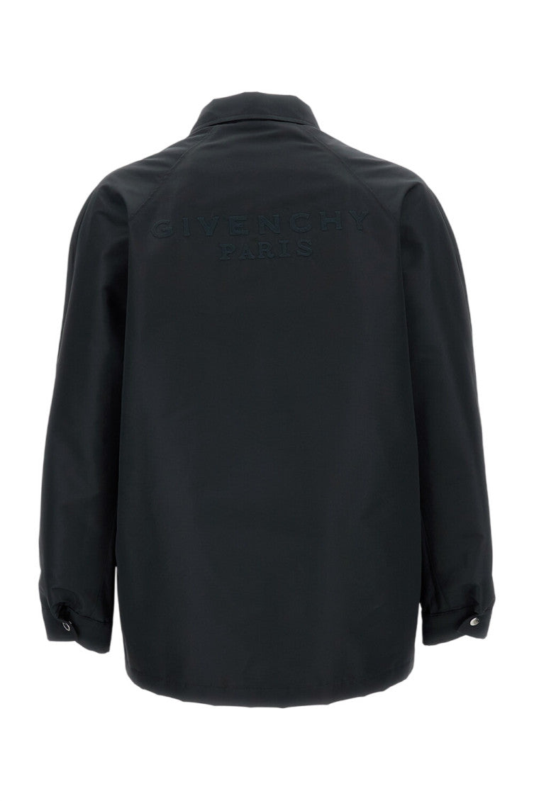 Black Shirt Collar Jacket 2