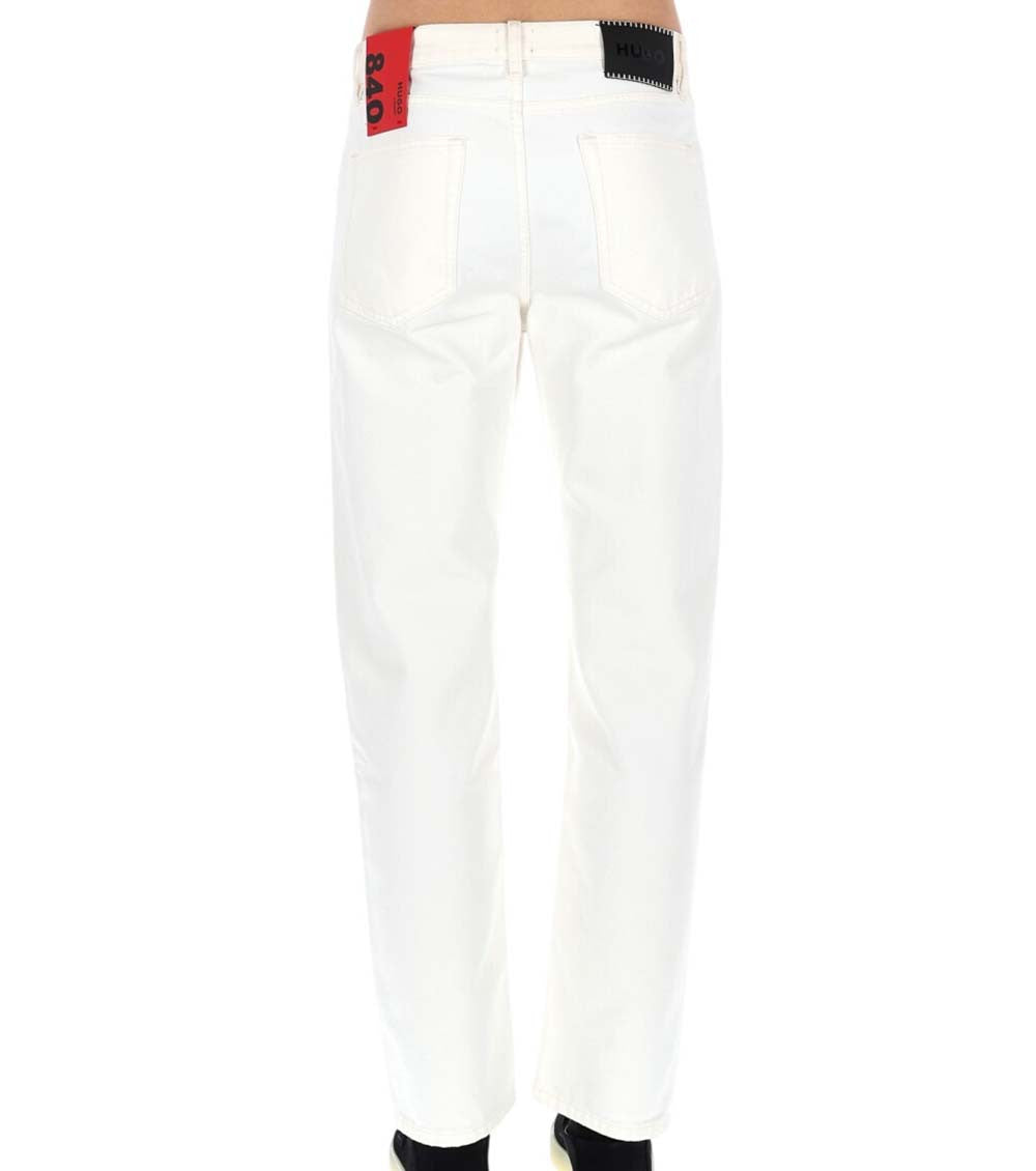 Off White Mid Rise Jeans 2