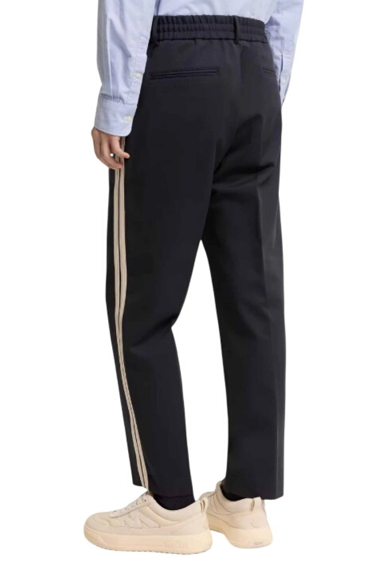 Dark Blue Tailored Trousers 3