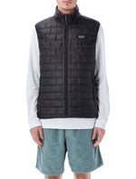 Black Puff Vest Jacket 1