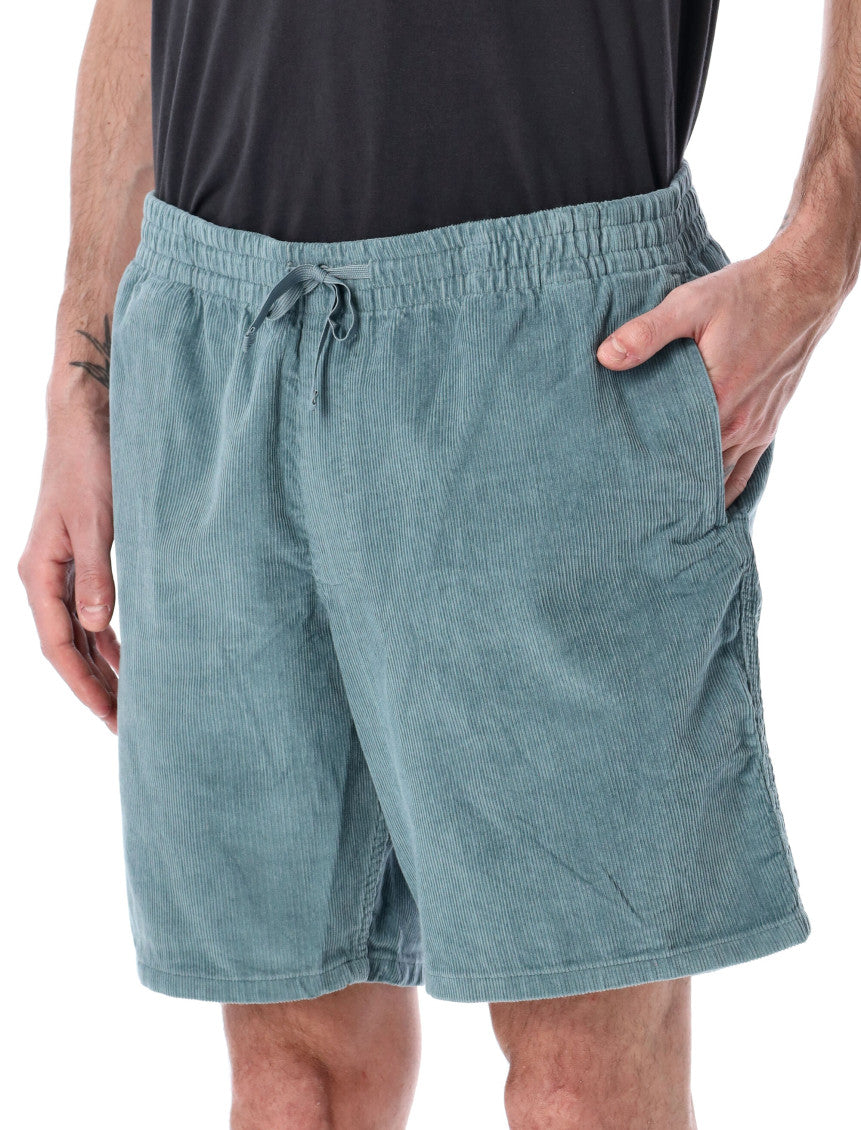 Blue Sage Textured Shorts 3