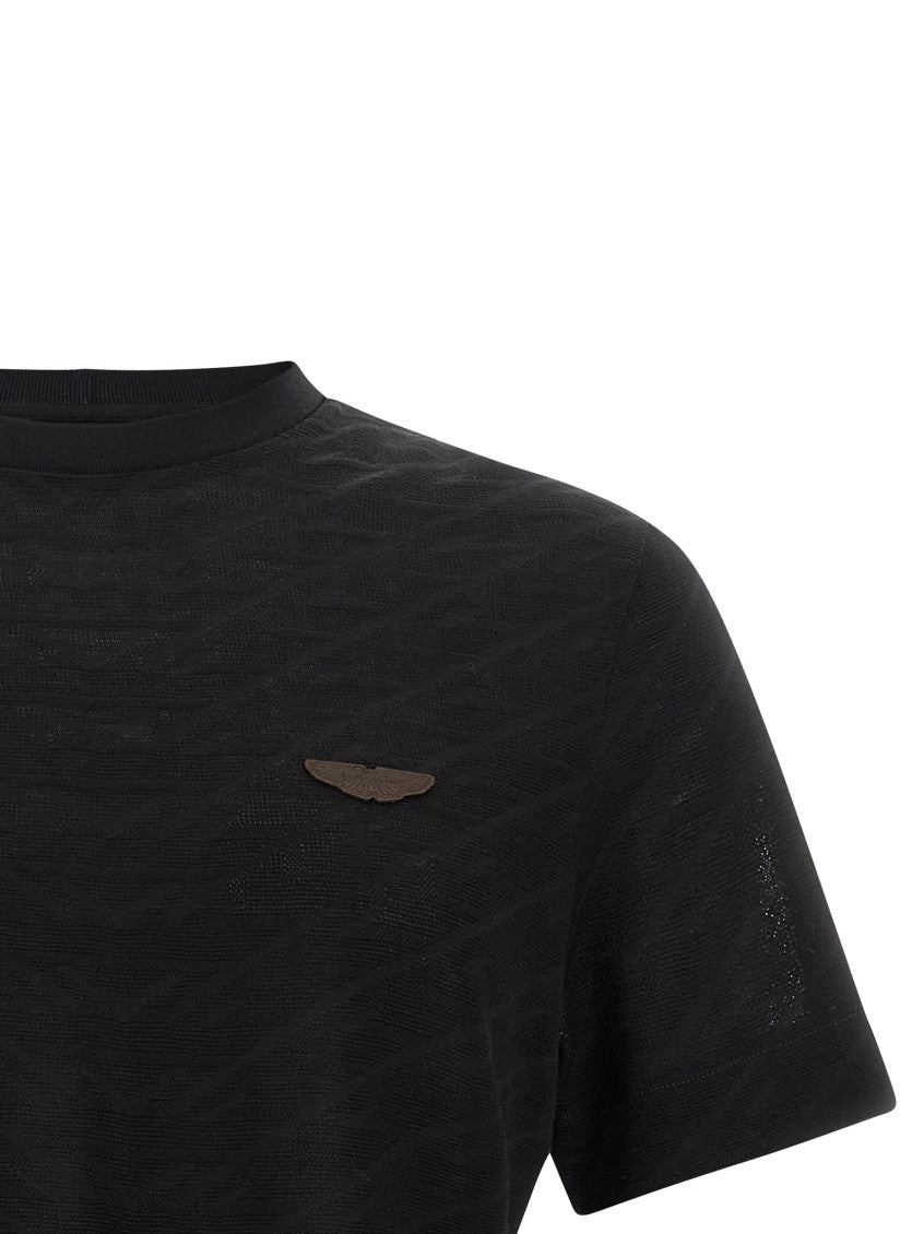 Black Crew Neck T-Shirt 3