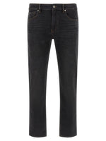 Black Mid Rise Jeans 1