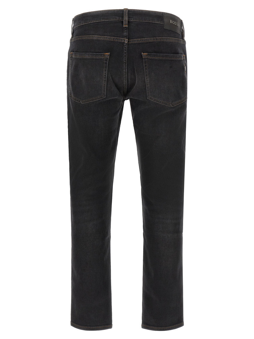 Black Mid Rise Jeans 2