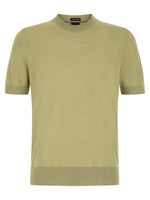 Green Crew Neck T-Shirt 1