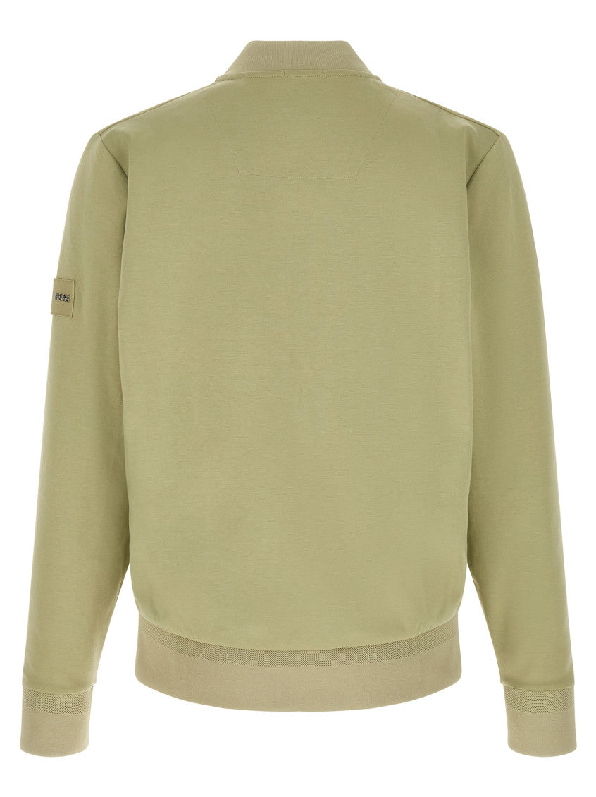 Light Green Zip-Up Sweatshirt 2