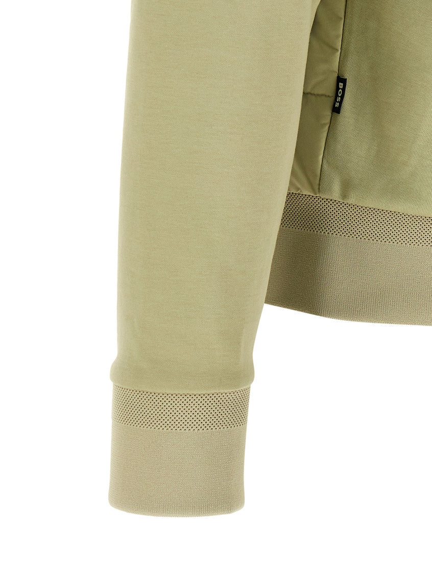 Light Green Zip-Up Sweatshirt 4