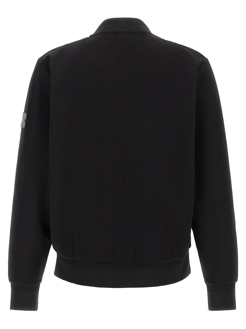 Black Zip-Up  Sweatshirt 2