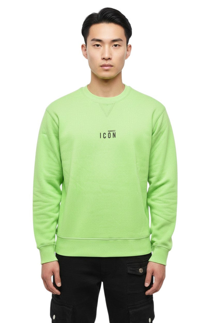 Green Crew Neck Sweatshirt 1