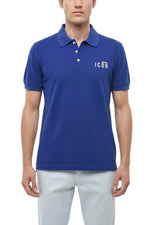 Blue Shirt Collar Polo 1