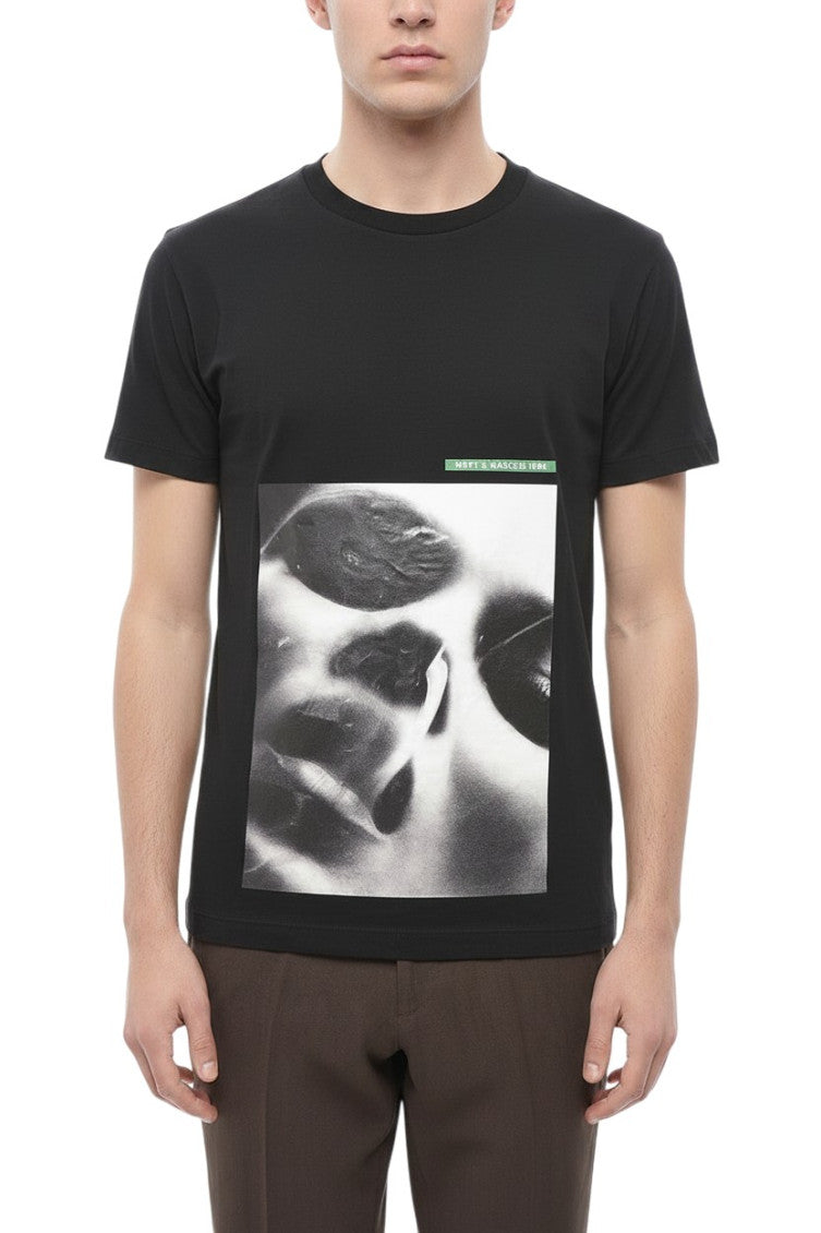 Black Crew Neck T-Shirt 1