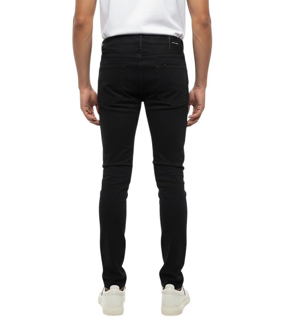 Black Mid Rise Jeans 2