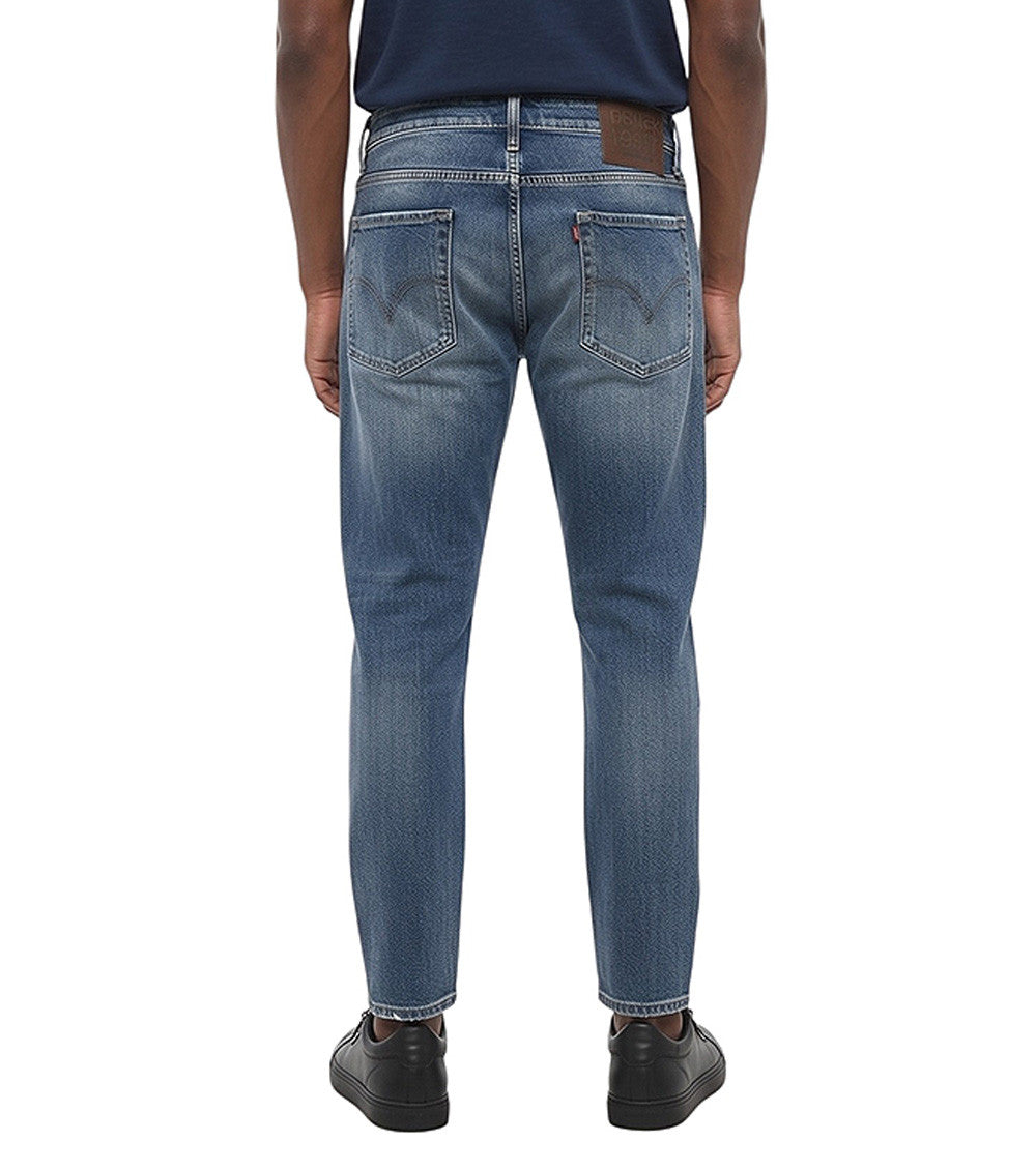 Blue Mid Rise Jeans 2