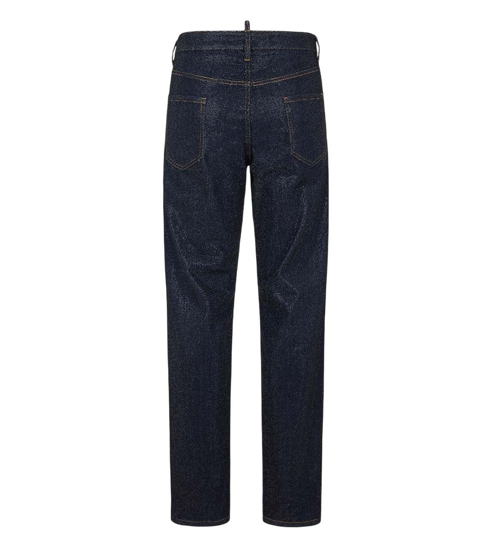 Navy Blue Regular Jeans 2