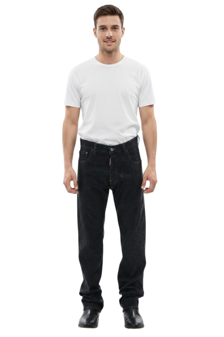 Navy Blue Regular Jeans 3