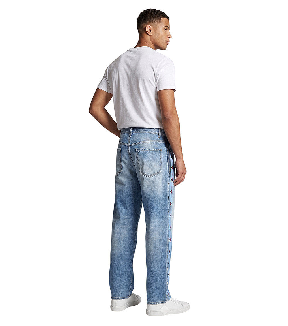 Navy Blue Mid Rise Jeans 4