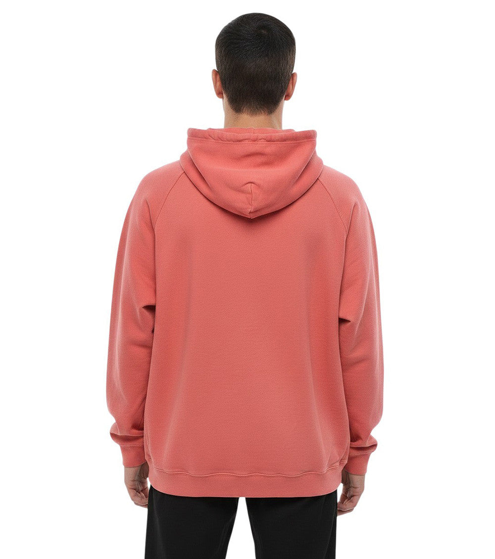 Red Relaxed Logo Hoodie 2