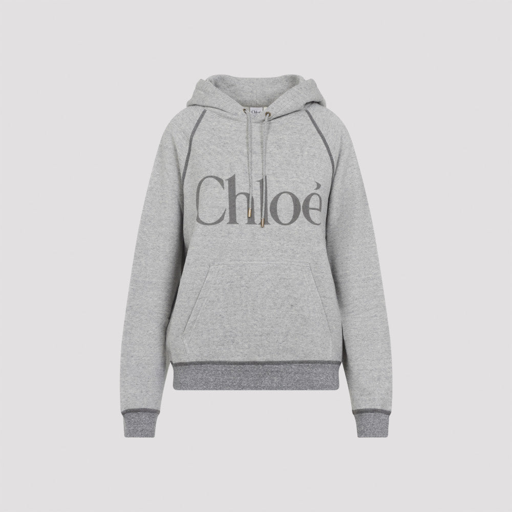 Grey Logo Hoodie 3