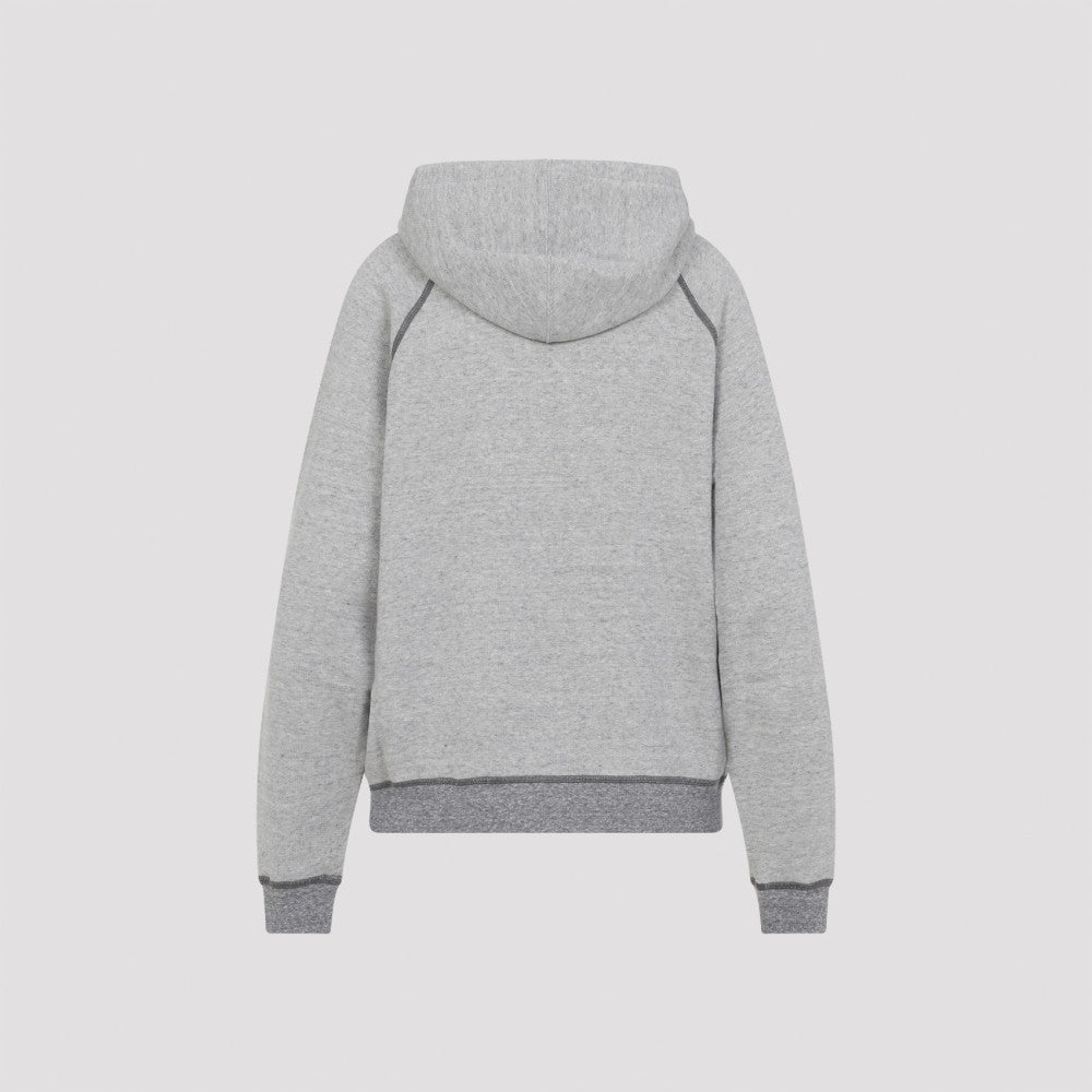 Grey Logo Hoodie 4