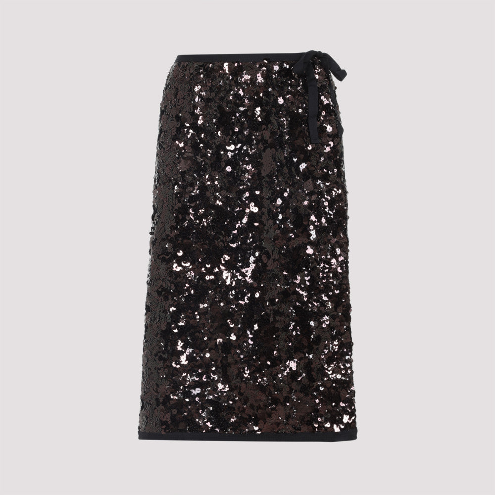 Black  Midi Skirt 2