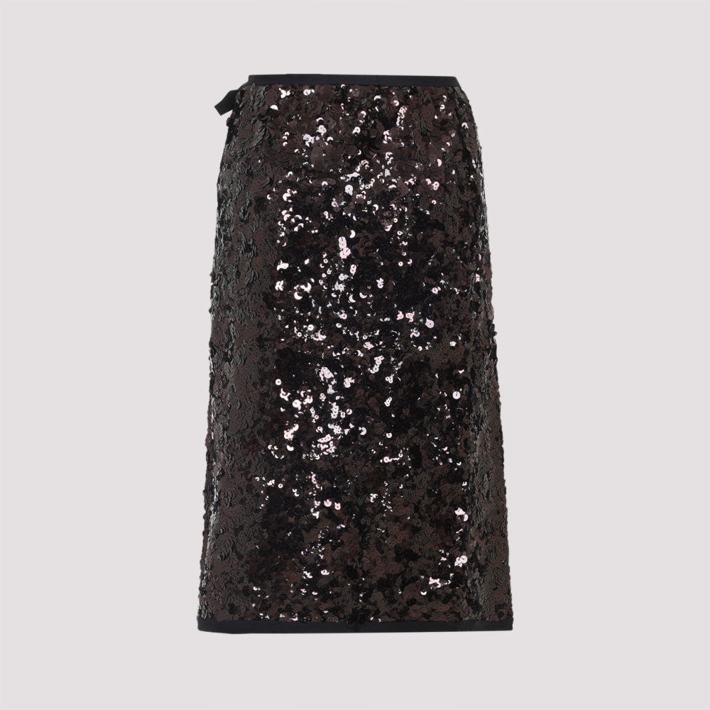 Black  Midi Skirt 4