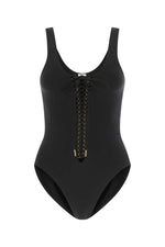 Black Stretch Nylon Swimsuit 1