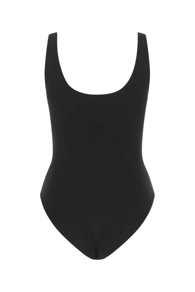 Black Stretch Nylon Swimsuit 2