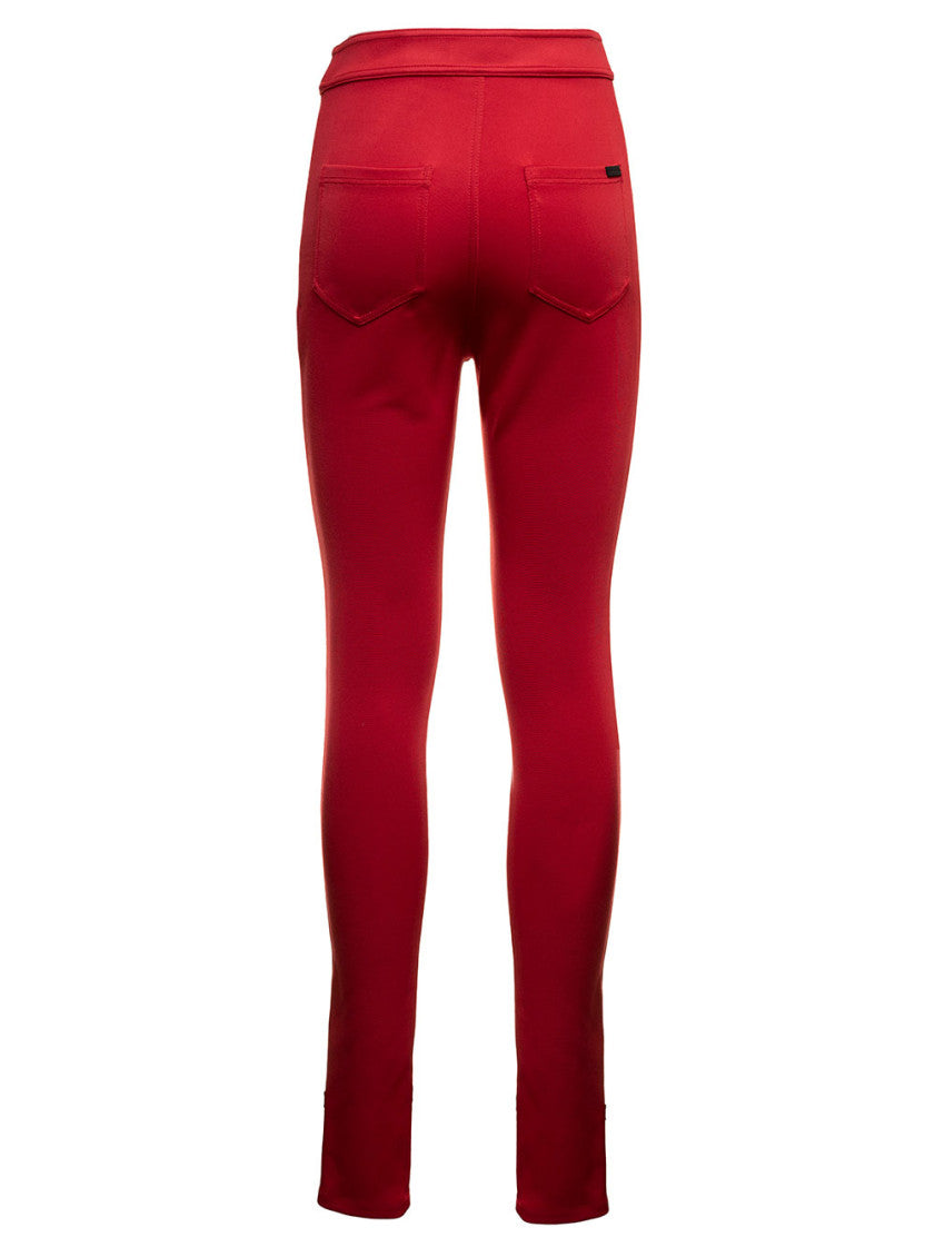 Red Slim Fit Red Pant 2