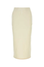 Cream cotton skirt 1
