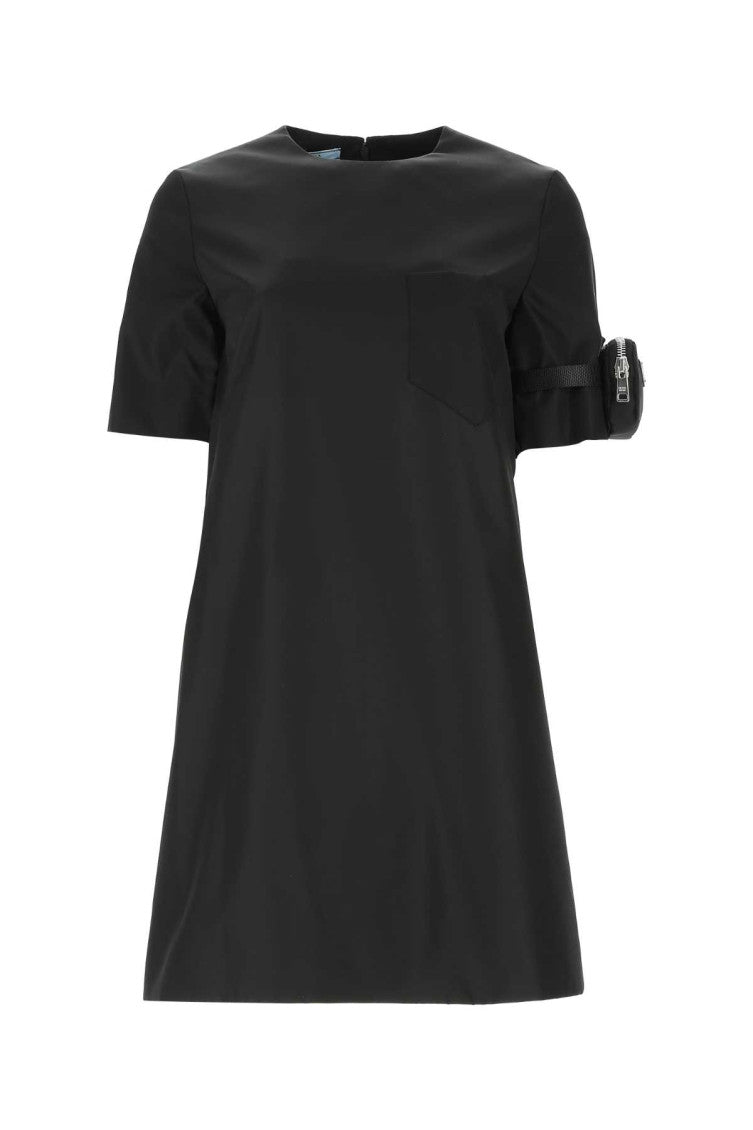 Black re-nylon dress  1