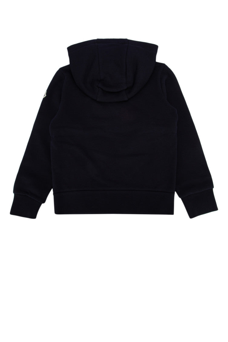 Kids Black Zip Up Hoodie 2